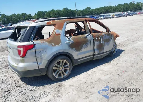 2017 Ford Explorer Xlt из США, поврежденный, VIN 1FM5K7D83HGA54335